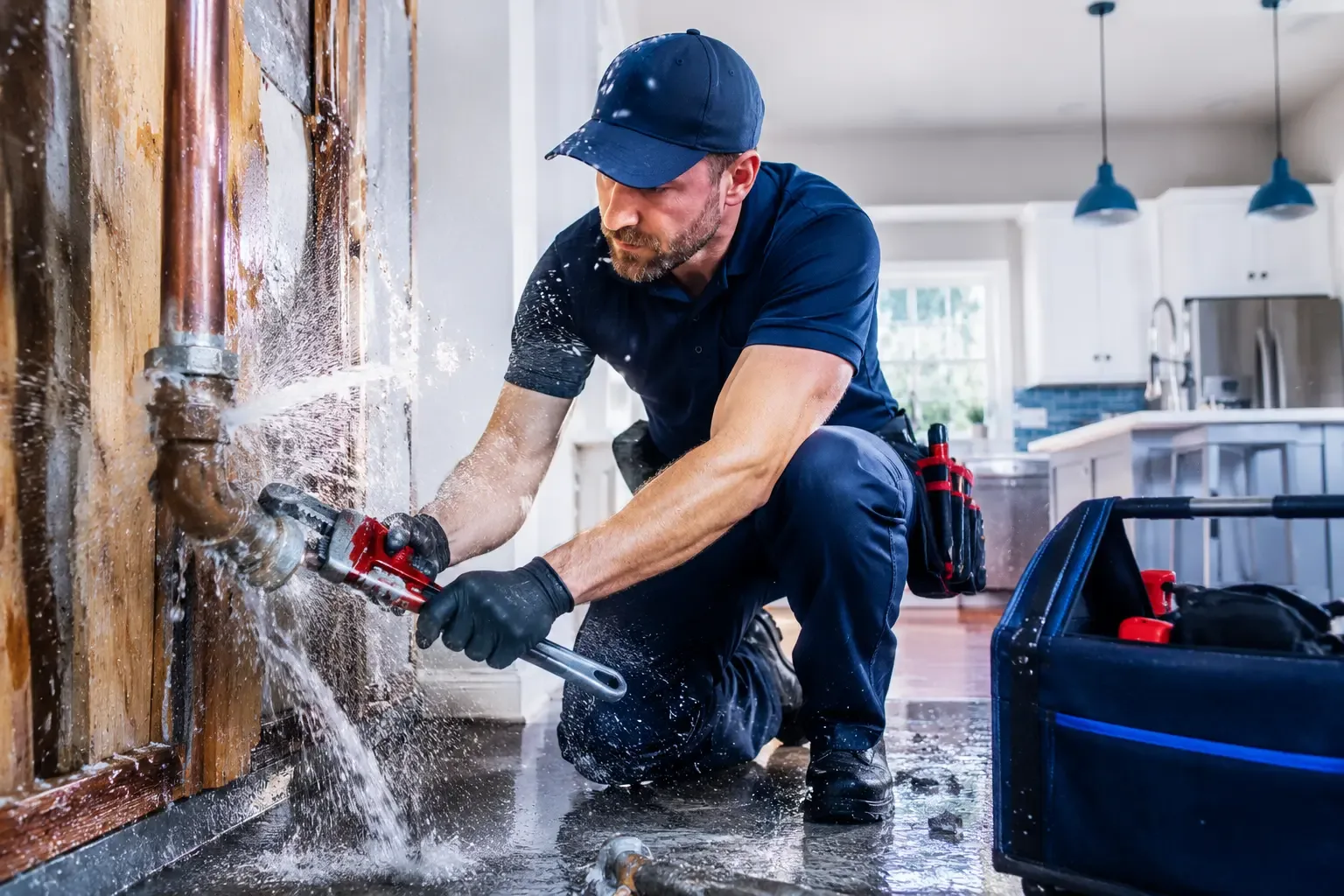 Local emergency pipe repair professionals in Millfield, OH